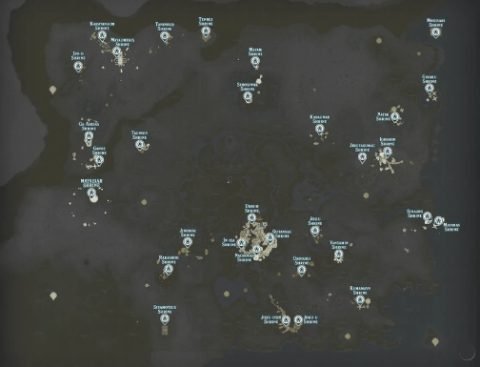tears of the kingdom shrine locations